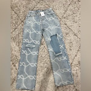 ADIKA baggy ripped jeans
